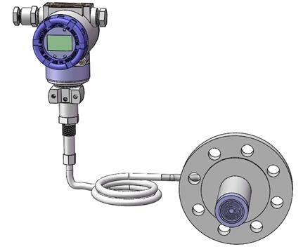 Diaphragm seal system pressure transmitters 3