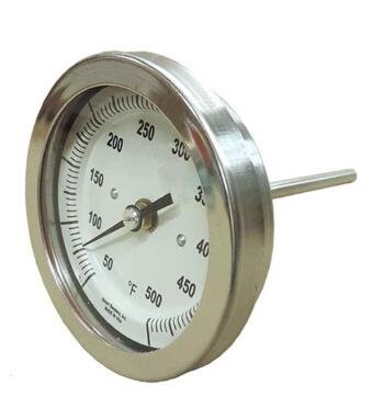 SI-WSS Back Connect Bimetal Thermometer