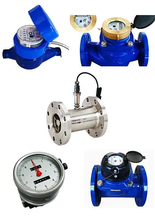 Mechanical Water Flow Meters
