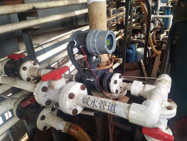 Magnetic flow meters for PVC pipes 1